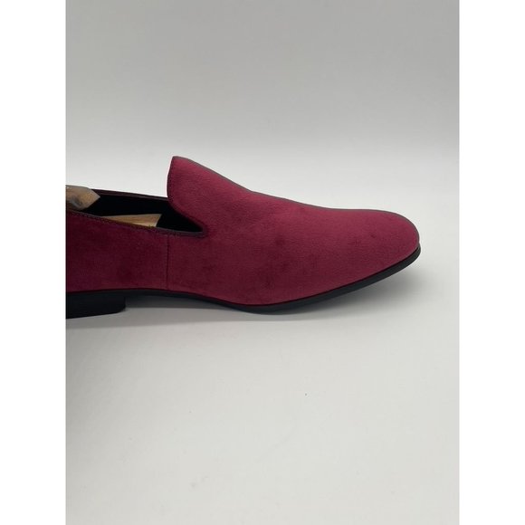 Men's Zion Smoking Slipper Loafers Size 12M Dark Pink - Picture 3 of 12